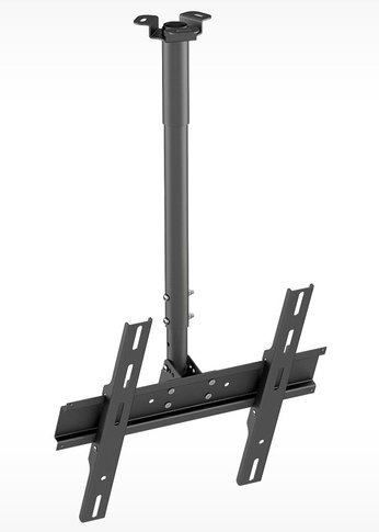 Кронштейн для телевизора Holder PR-101-B черный 32"-65" макс.60кг потолочный фиксированный