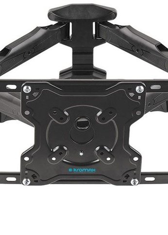 Кронштейн для телевизора Kromax ATLANTIS-46 серый 22"-65" макс.45кг настенный поворотно-выдвижной и наклонный