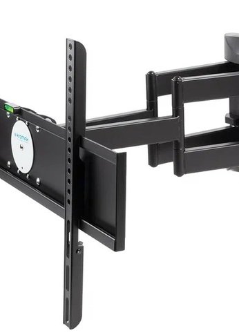 Кронштейн для телевизора Kromax ATLANTIS-55 черный 26"-65" макс.45кг настенный поворотно-выдвижной и наклонный