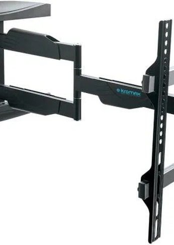 Кронштейн для телевизора Kromax ATLANTIS-60 черный 26"-65" макс.40кг настенный поворотно-выдвижной и наклонный