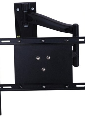 Кронштейн для телевизора Kromax ATLANTIS-70 черный 32"-75" макс.101кг настенный поворотно-выдвижной и наклонный