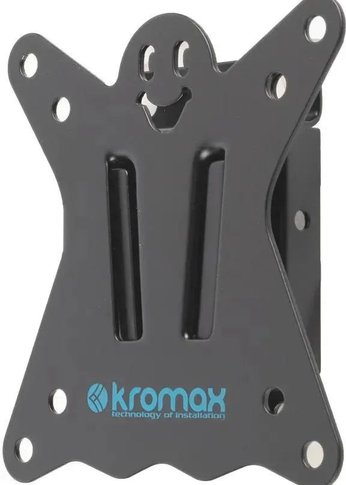 Кронштейн для телевизора Kromax CASPER-100 черный 10"-32" макс.25кг настенный фиксированный