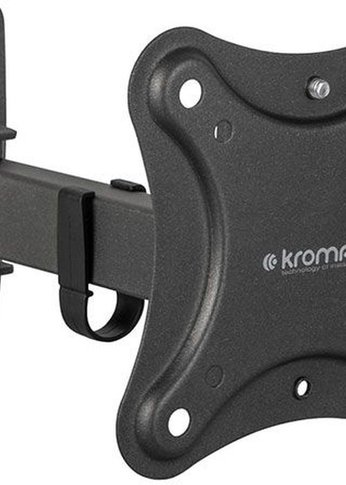 Кронштейн для телевизора Kromax CORBEL-2 черный 10"-32" макс.25кг настенный поворот и наклон