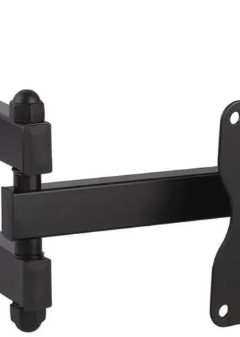 Кронштейн для телевизора Kromax DIX-15 черный 15"-28" макс.30кг настенный поворот и наклон