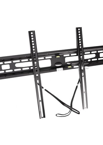 Кронштейн для телевизора Kromax FLAT-1 черный 32"-90" макс.65кг настенный фиксированный