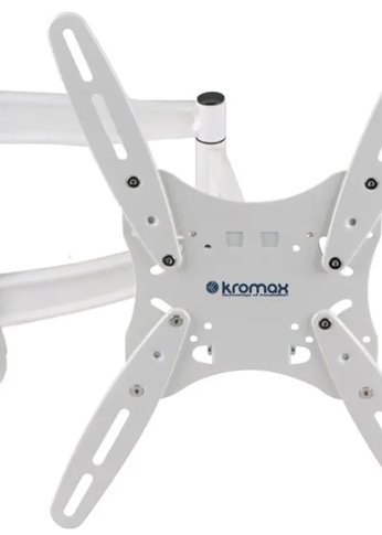 Кронштейн для телевизора Kromax TECHNO-5 белый 15"-55" макс.35кг настенный поворот и наклон