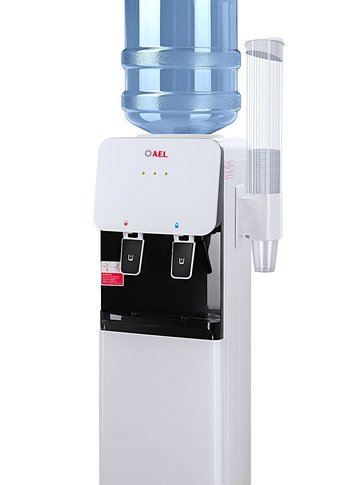 Кулер AEL LD-AEL-85C напольный белый/черный