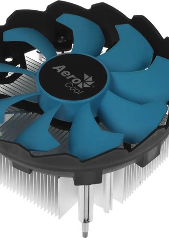 Кулер для процессора Aerocool BAS Soc-1151/1200 3-pin 24dB Al 100W 422gr Ret