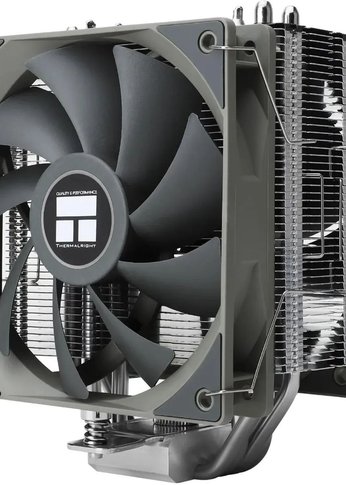Кулер для процессора Thermalright Assassin Spirit 120 Plus V2 Soc-AM5/AM4/1200/1700/1851 серый 4-pin 25.6dB Al+Cu 500gr Ret (AS120-V2-PLUS)