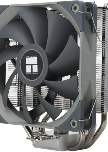 Кулер для процессора Thermalright Assassin X 120-R Soc-AM5/AM4/1200/1700/1851 серый 4-pin 25.6dB Al+Cu 645gr Ret (AX120-R)