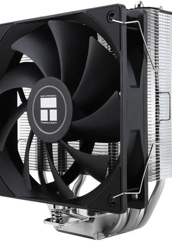 Кулер для процессора Thermalright Assassin X 120 v2 Soc-AM5/AM4/1200/1700/1851 черный 4-pin 25.6dB Al+Cu 700gr Ret (AX120-V2)