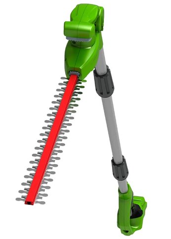 Кусторез штанговый аккумуляторный GreenWorks G24PH51, 24V, 51см, без АКБ и ЗУ (2300707)