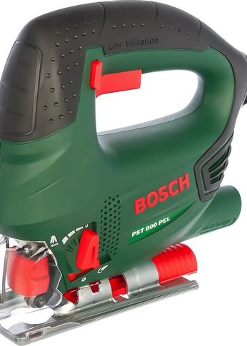 Лобзик Bosch PST 800 PEL 530Вт 3000ходов/мин от электросети (кейс в комплекте)