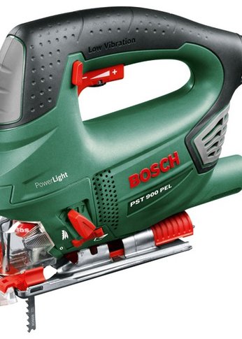 Лобзик Bosch PST 900 PEL 620Вт 3100ходов/мин от электросети (кейс в комплекте)