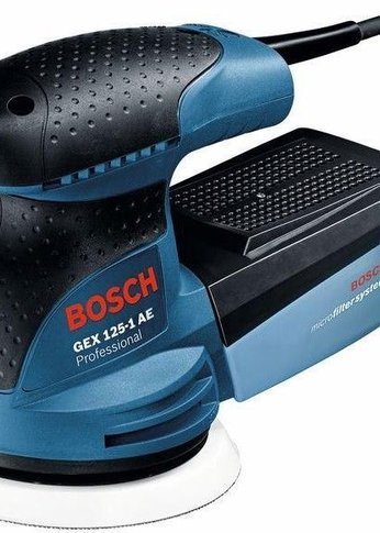 Машина эксцентриковая шлифовальная Bosch GEX 125-1 AE 250Вт