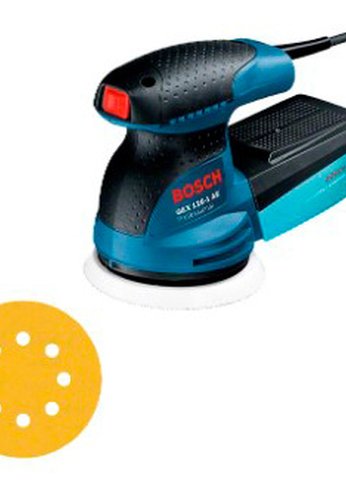 Машина эксцентриковая шлифовальная Bosch GEX 125-1 AE 250Вт