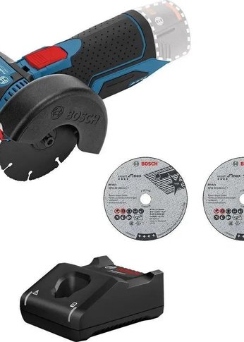 Машина углошлифовальная Bosch GWS 12V-76 19500об/мин рез.шпин.:M5 d=76мм