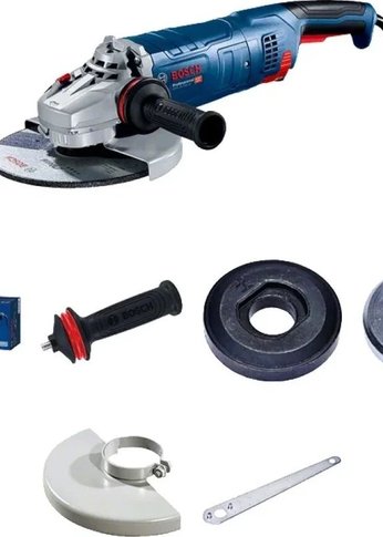 Машина углошлифовальная Bosch GWS 24-230 JZ 6500об/мин рез.шпин.:M14 d=230мм (06018C3300)