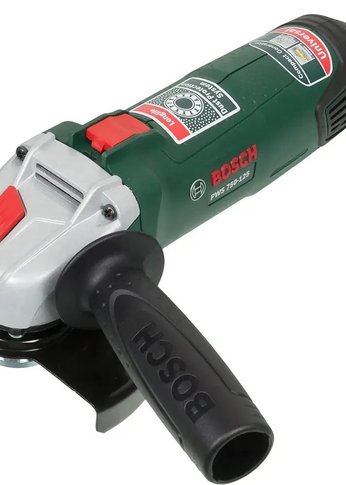 Машина углошлифовальная Bosch PWS 750-125 750Вт 11000об/мин рез.шпин.:M14 d=125мм (06033A240D)