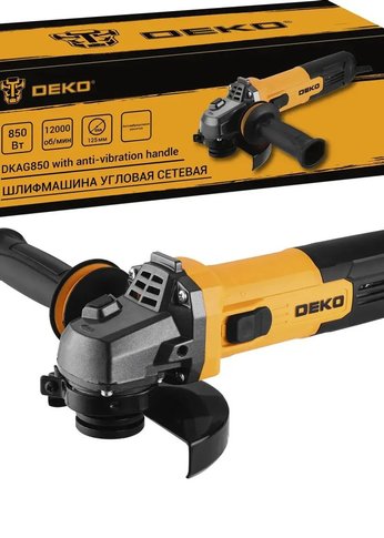 Машина углошлифовальная Deko DKAG850 (085-1007)