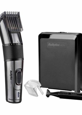 Машинка для стрижки Babyliss E978E черный (насадок в компл:2шт)