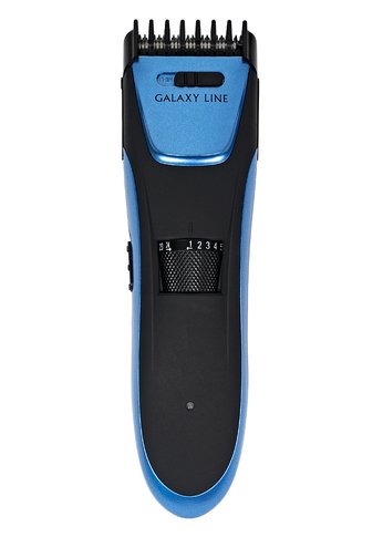 Машинка для стрижки Galaxy LINE GL4166 черный 3Вт (насадок в компл:1шт) аккумуляторная