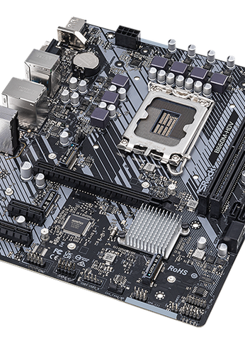 Материнская плата Asrock B660M-HDV Soc-1700 Intel B660 2xDDR4 mATX AC`97 8ch(7.1) GbLAN RAID+VGA+HDMI+DP