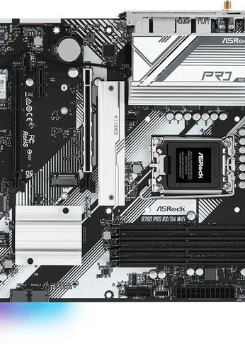 Материнская плата ASRock B760M PRO RS/D4 Soc-1700 Intel B760 4xDDR4 ATX