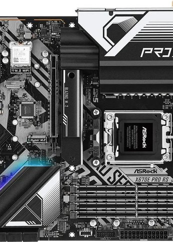 Материнская плата Asrock X670E PRO RS Soc-AM5 AMD X670 4xDDR5 ATX