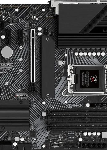 Материнская плата Asrock Z790 PG LIGHTNING/D4 Soc-1700 Intel Z790 4xDDR4 ATX AC`97 8ch(7.1) 2.5Gg RAID+HDMI