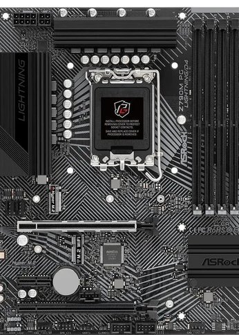 Материнская плата Asrock Z790M PG LIGHTNING/D4 Soc-1700 Intel Z790 4xDDR4 mATX AC`97 8ch(7.1) GbLAN RAID+HDMI