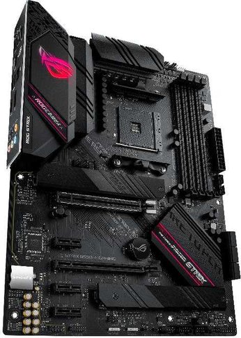 Материнская плата Asus ROG STRIX B550-F GAMING Soc-AM4 AMD B550 4xDDR4 ATX AC`97 8ch(7.1) 2.5Gg RAID+HDMI+DP