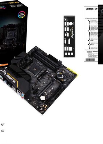 Материнская плата Asus TUF GAMING B450M-PRO II Soc-AM4 AMD B450 4xDDR4 mATX AC`97 8ch(7.1) GbLAN RAID+HDMI+DP