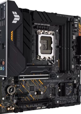 Материнская плата Asus TUF GAMING B660M-PLUS D4 Soc-1700 Intel B660 4xDDR4 mATX AC`97 8ch(7.1) 2.5Gg RAID+HDMI+DP