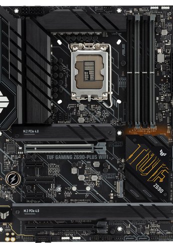 Материнская плата Asus TUF GAMING Z690-PLUS WIFI Soc-1700 Intel Z690 4xDDR5 ATX AC`97 8ch(7.1) 2.5Gg RAID+HDMI+DP