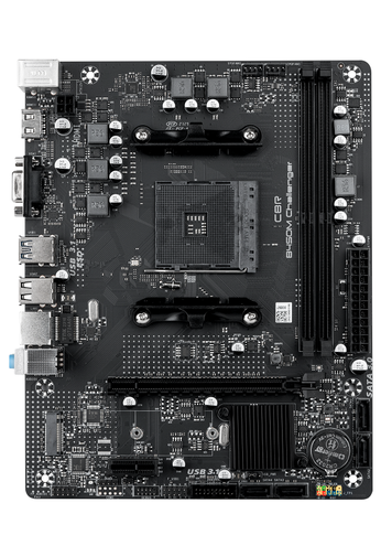 Материнская плата CBR B450M Challenger Soc-AM4 B450 mATX