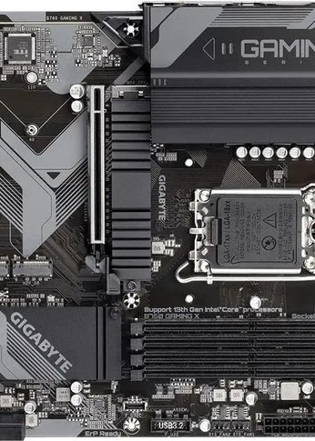 Материнская плата Gigabyte B760 GAMING X Soc-1700 Intel B760 4xDDR5 ATX AC`97 8ch(7.1) 2.5Gg RAID+HDMI+DP