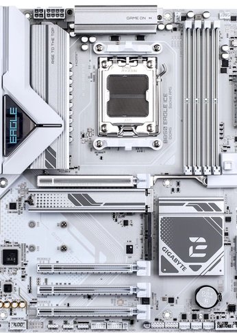 Материнская плата Gigabyte B850 EAGLE ICE Soc-AM5 AMD B850 4xDDR5 ATX
