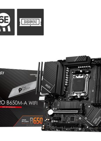 Материнская плата MSI B650 Soc-AM5 MATX PRO B650M-A WIFI