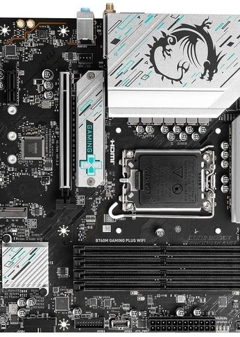 Материнская плата MSI B760 S1700 MATX B760M GAMING PLUS WIFI