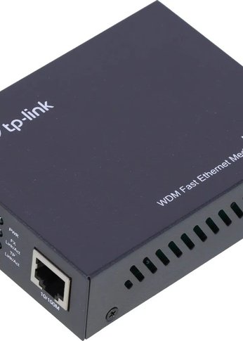 Медиаконвертер TP-Link MC112CS 10/100Mbit RJ45 SC 802.3u 10/100Base-TX 100Base-FX