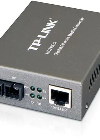 Медиаконвертер TP-Link MC210CS 1000Mbit RJ45 1000Mbit SC