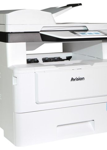 МФУ лазерное Avision AM40A Plus A4, 40 стр/мин, 2048, дуплекс, tray 550+10, ADF 75, USB, Eth, с.к.3000стр