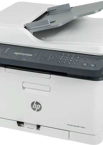 МФУ лазерный HP LaserJet 179fnw (4ZB97A) A4 WiFi белый/серый