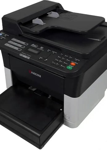 МФУ лазерный Kyocera FS-1025MFP (1102M63RU0/1102M63RUV) A4 Duplex белый/черный