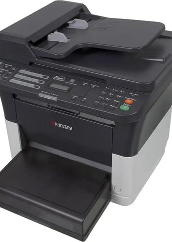 МФУ лазерный Kyocera FS-1125MFP (1102M73RU0/1102M73RUV) A4 Duplex белый/черный