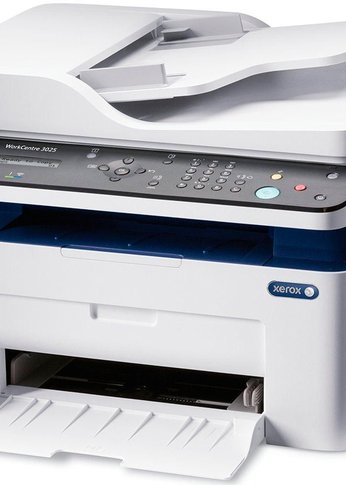 МФУ лазерный Xerox WorkCentre WC3025NI (3025V_NI) A4 Net WiFi белый/синий