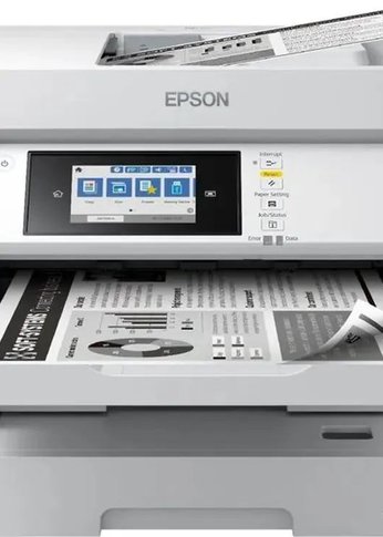 МФУ струйный Epson M15180 (C11CJ41408/407/406) A3+ Duplex WiFi черный