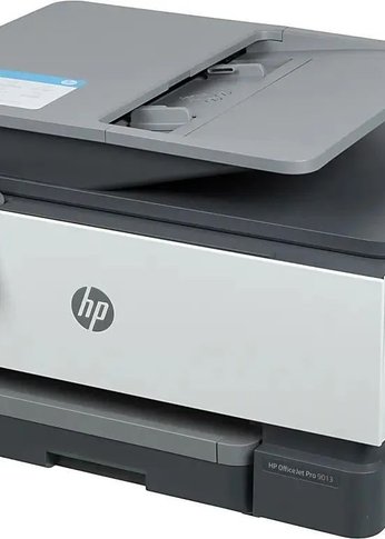 МФУ струйный HP Officejet Pro 9013 AiO (1KR49B) A4 Duplex WiFi USB RJ-45 белый/серый