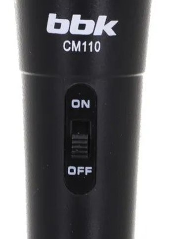 Микрофон BBK CM110 2.5м черный